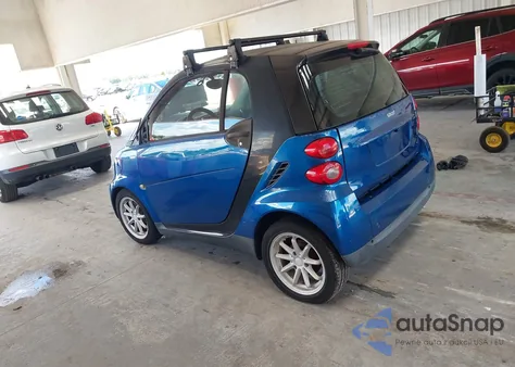 2008 Smart Fortwo Passion/Pure z USA, uszkodzony, nr VIN WMEEJ31X28K123879
